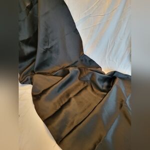 Sun Zero Barrow Energy Eff.  Grommet Curtain Single Panel, 26"x84", Black